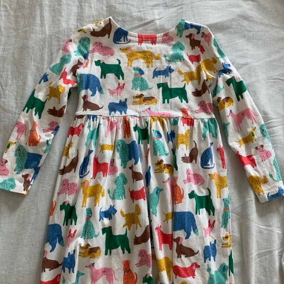 Mini Boden Multicolor Animal Print Dress - Picture 4 of 5